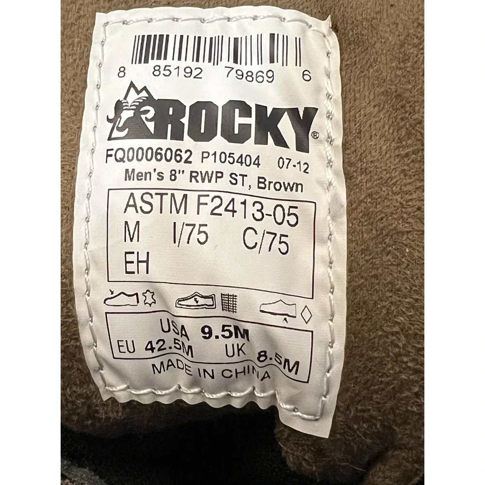 Rocky Worksmart‎ Mens 8